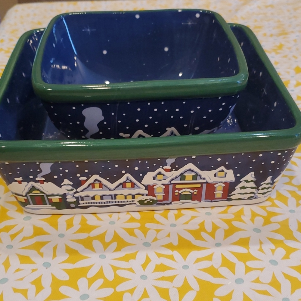 Temptations Christmas dishes